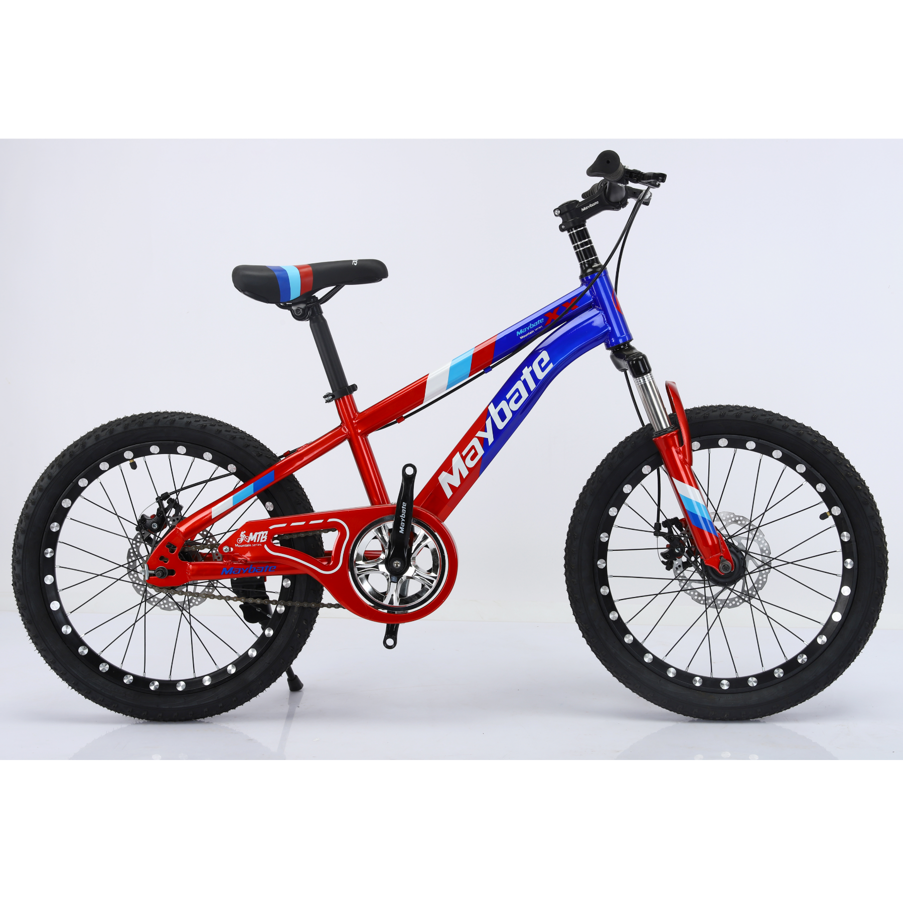 Best-selling bicycle student mountain bike boy version with all steel bicycle