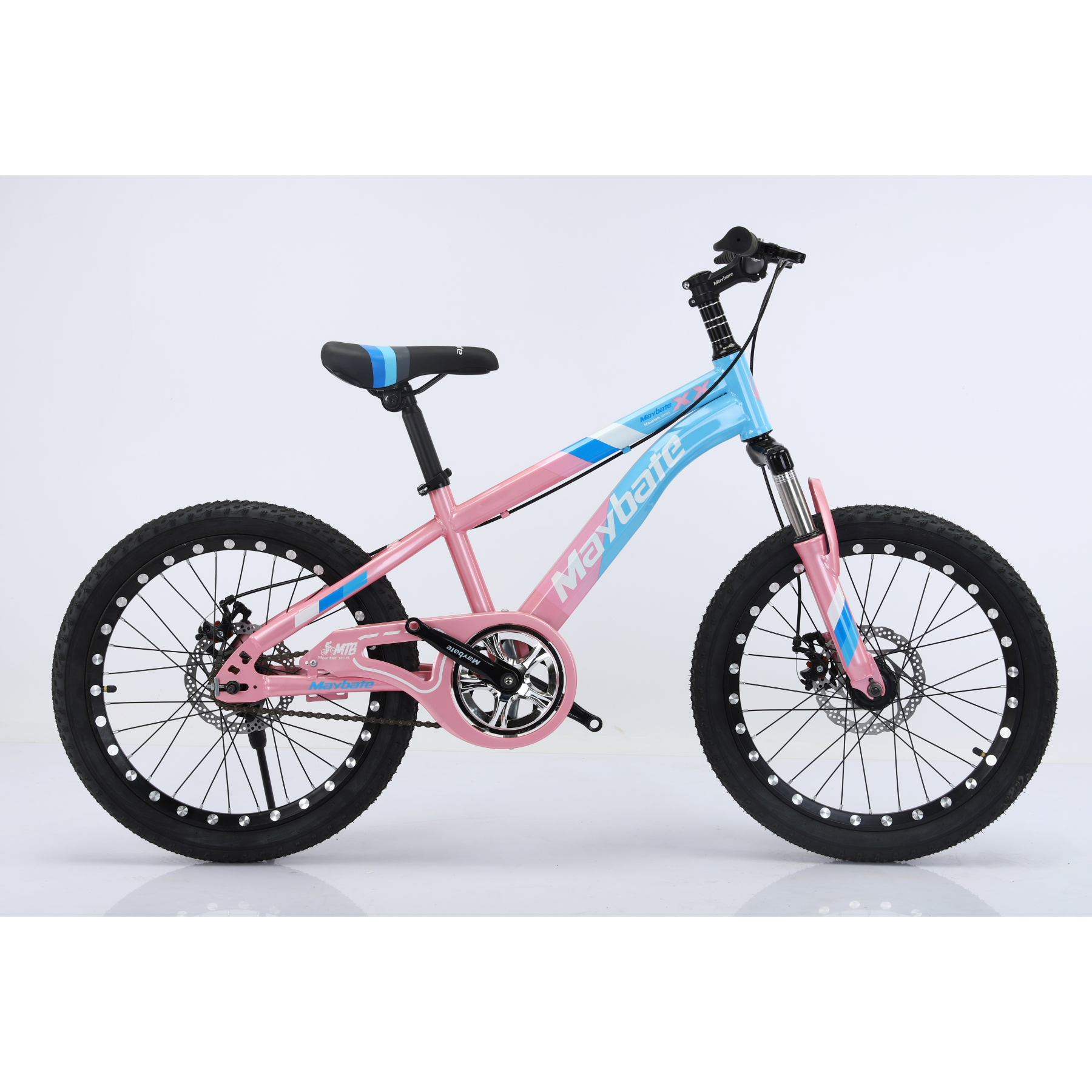 Best-selling bicycle student mountain bike boy version with all steel bicycle