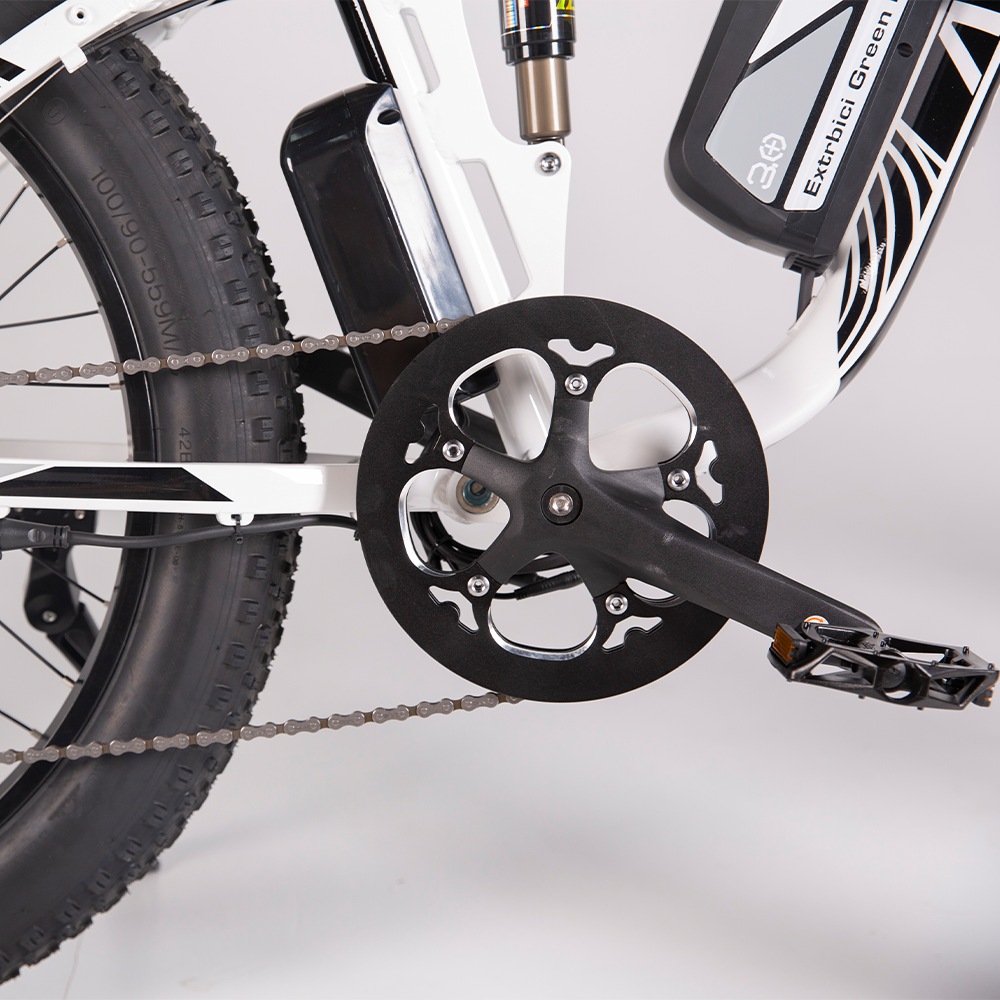 Eu Warehouse 26 Inch Fat Tire Fast Adult Folding Electric Mountain Bike