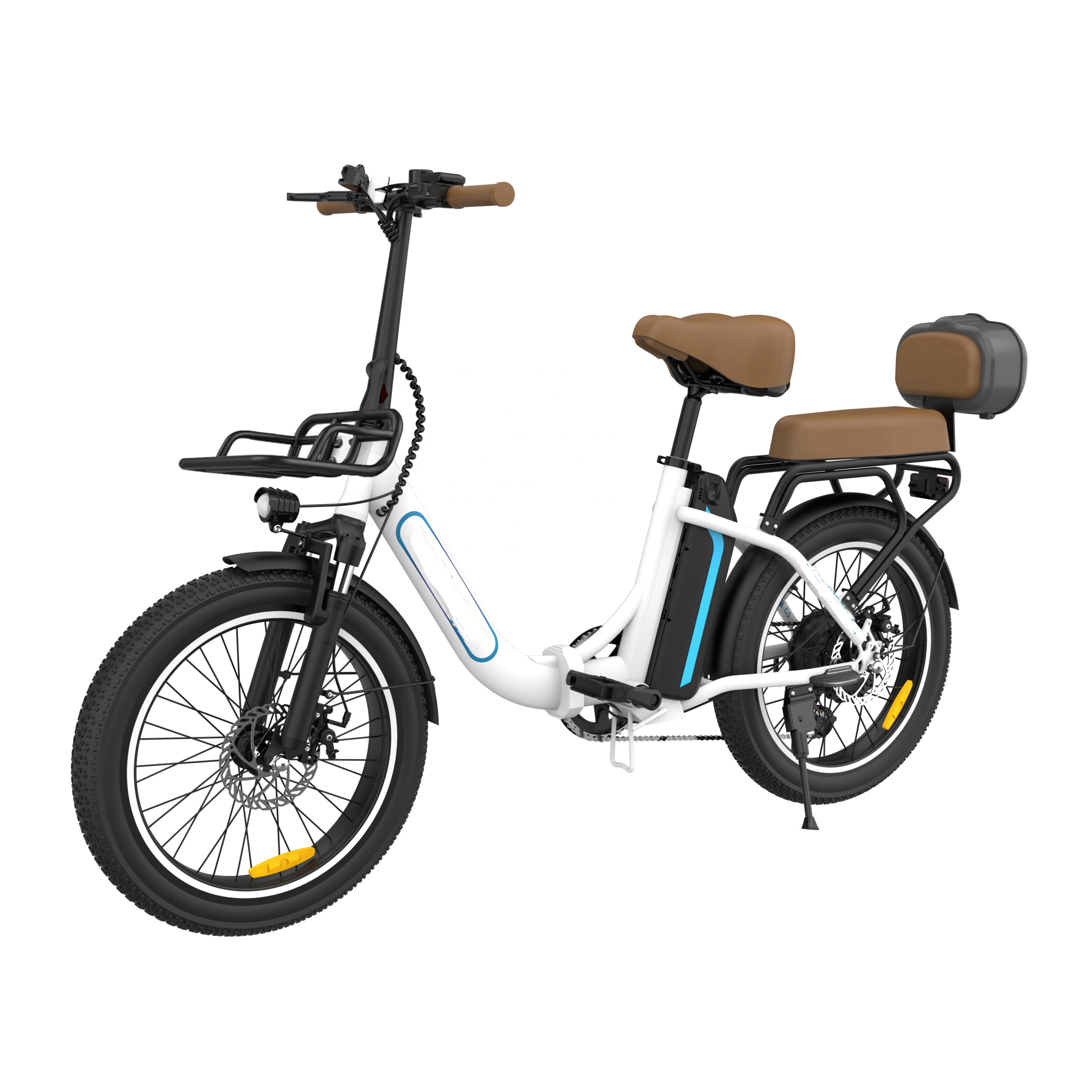 2025 20 inch 500w 32km/h Electric gravel Bike Hot Selling motor EBike Folding Electric city Bike manufacturer for food delivery