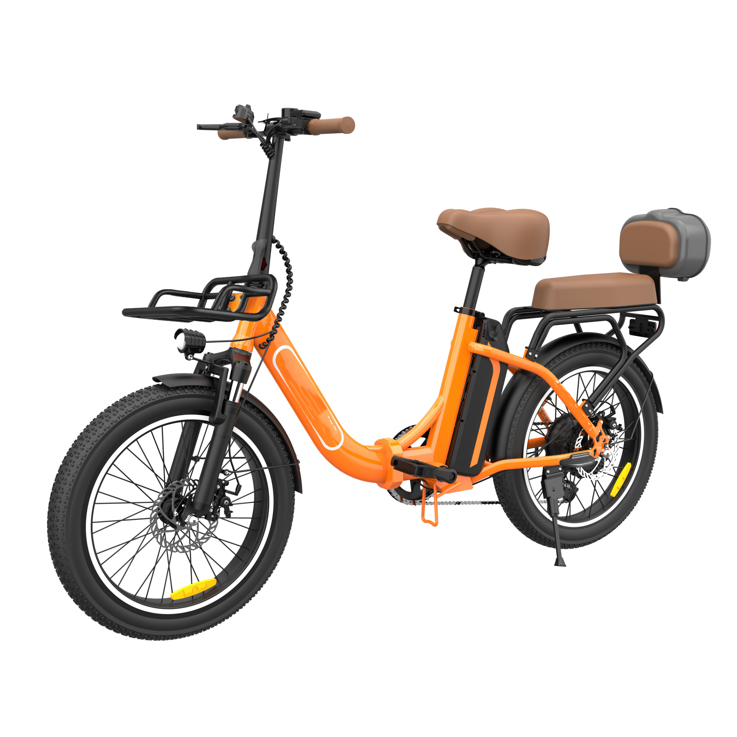 2025 20 inch 500w 32km/h Electric gravel Bike Hot Selling motor EBike Folding Electric city Bike manufacturer for food delivery