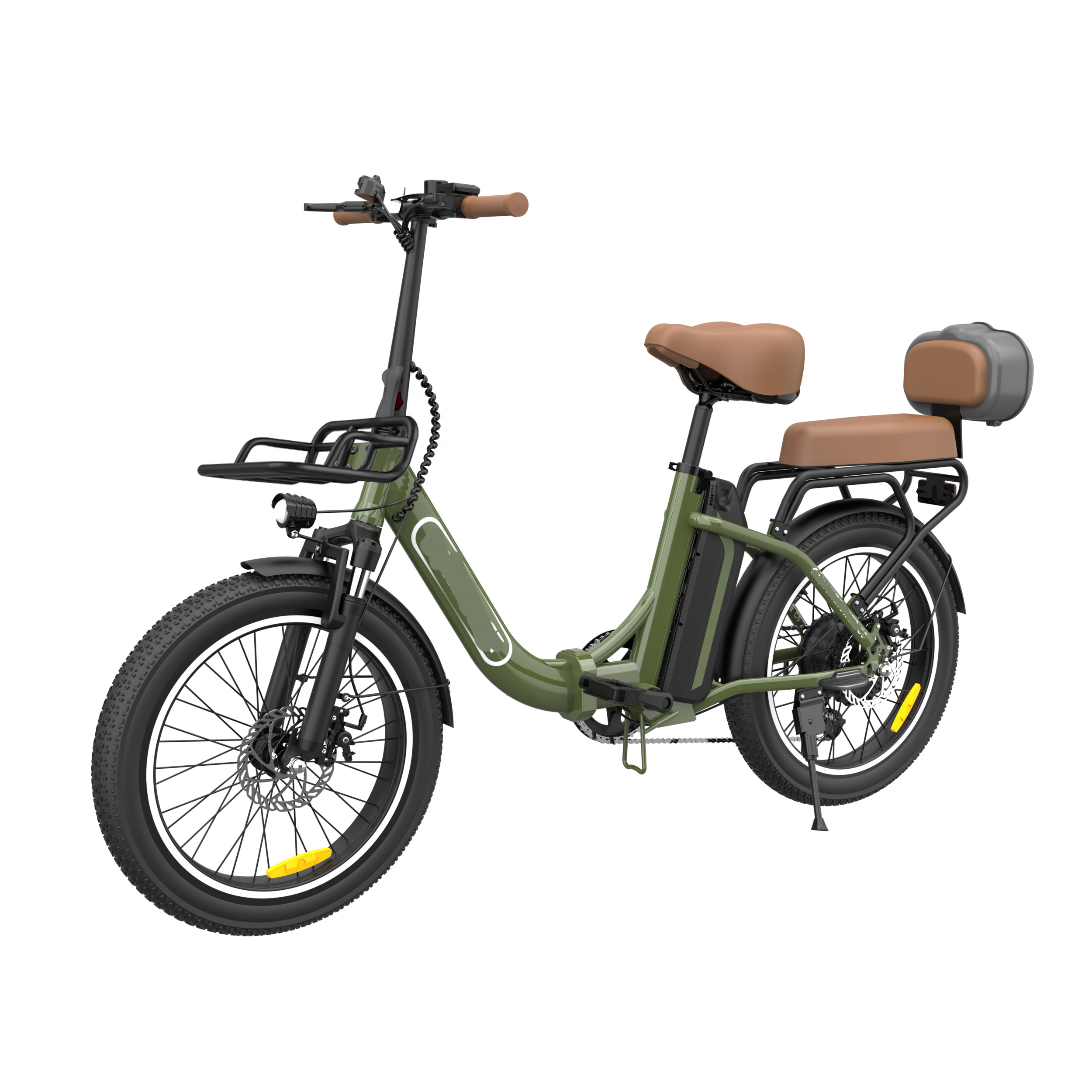 2025 20 inch 500w 32km/h Electric gravel Bike Hot Selling motor EBike Folding Electric city Bike manufacturer for food delivery