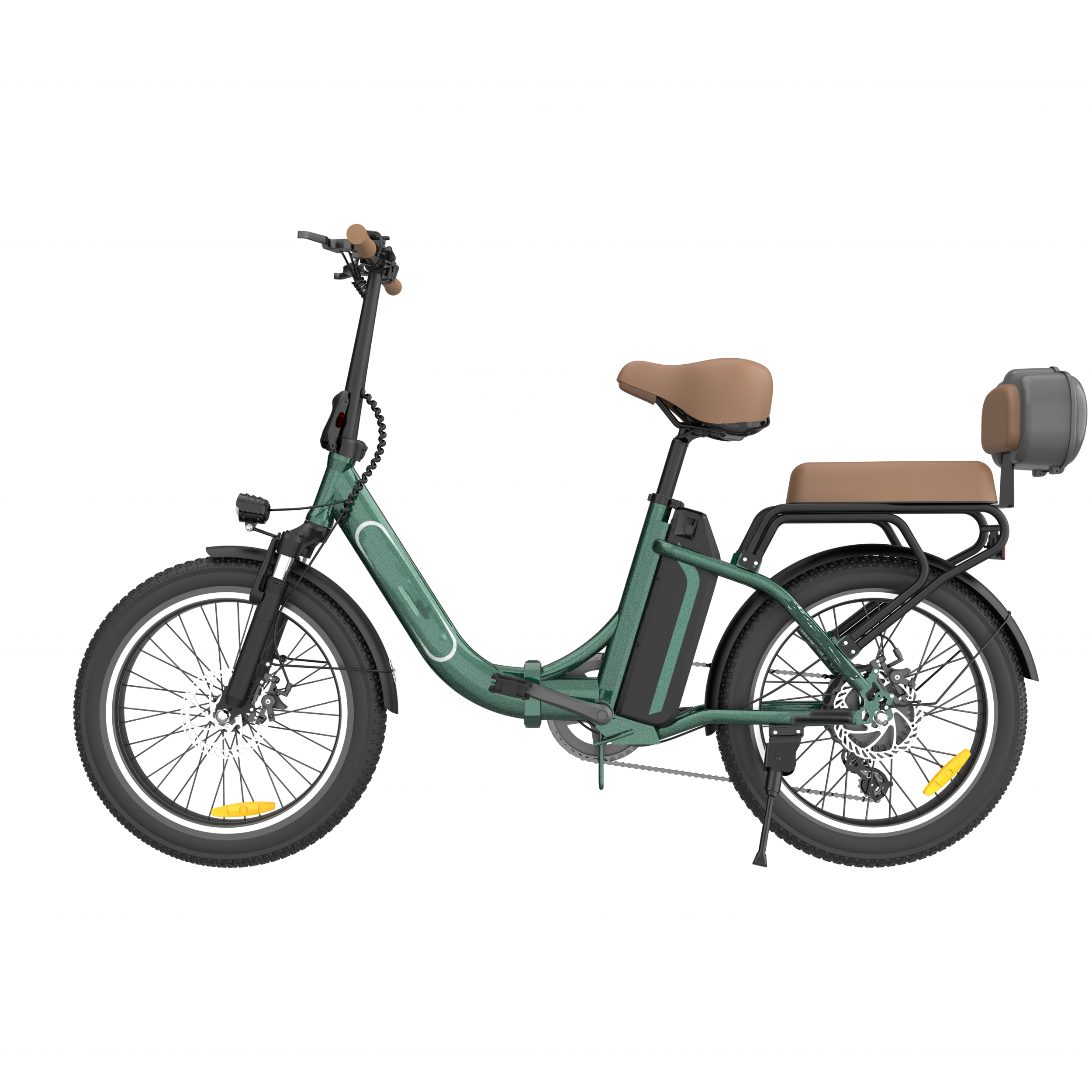 2025 20 inch 500w 32km/h Electric gravel Bike Hot Selling motor EBike Folding Electric city Bike manufacturer for food delivery