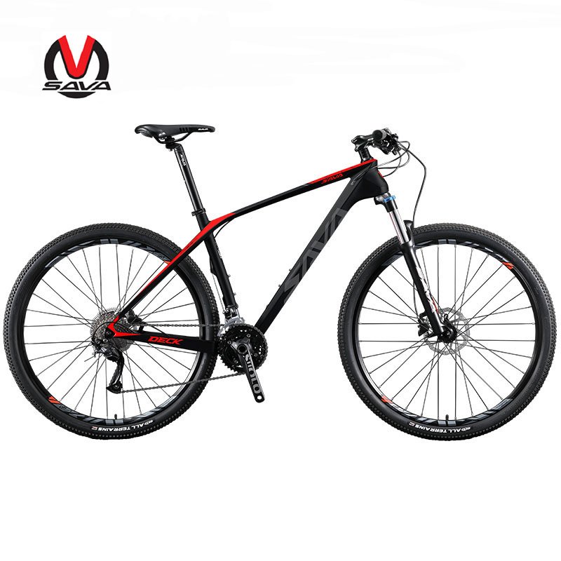 SAVA Adult Mountain Bike cycle 27 Speed 29 inch High Quality Carbon Fiber Disc Brake Mountain Bicycle mtb