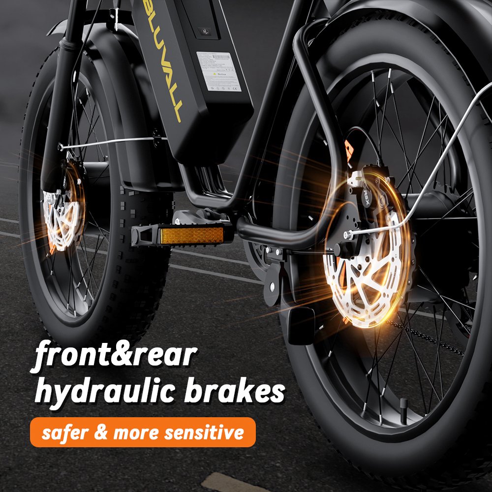 Us Warehouse 52v 20inch Fat Tire Electric Mountain E Bike 7 Speed Snow Bike 2000w Big Power 23ah Dual batteries Electric Bicycle