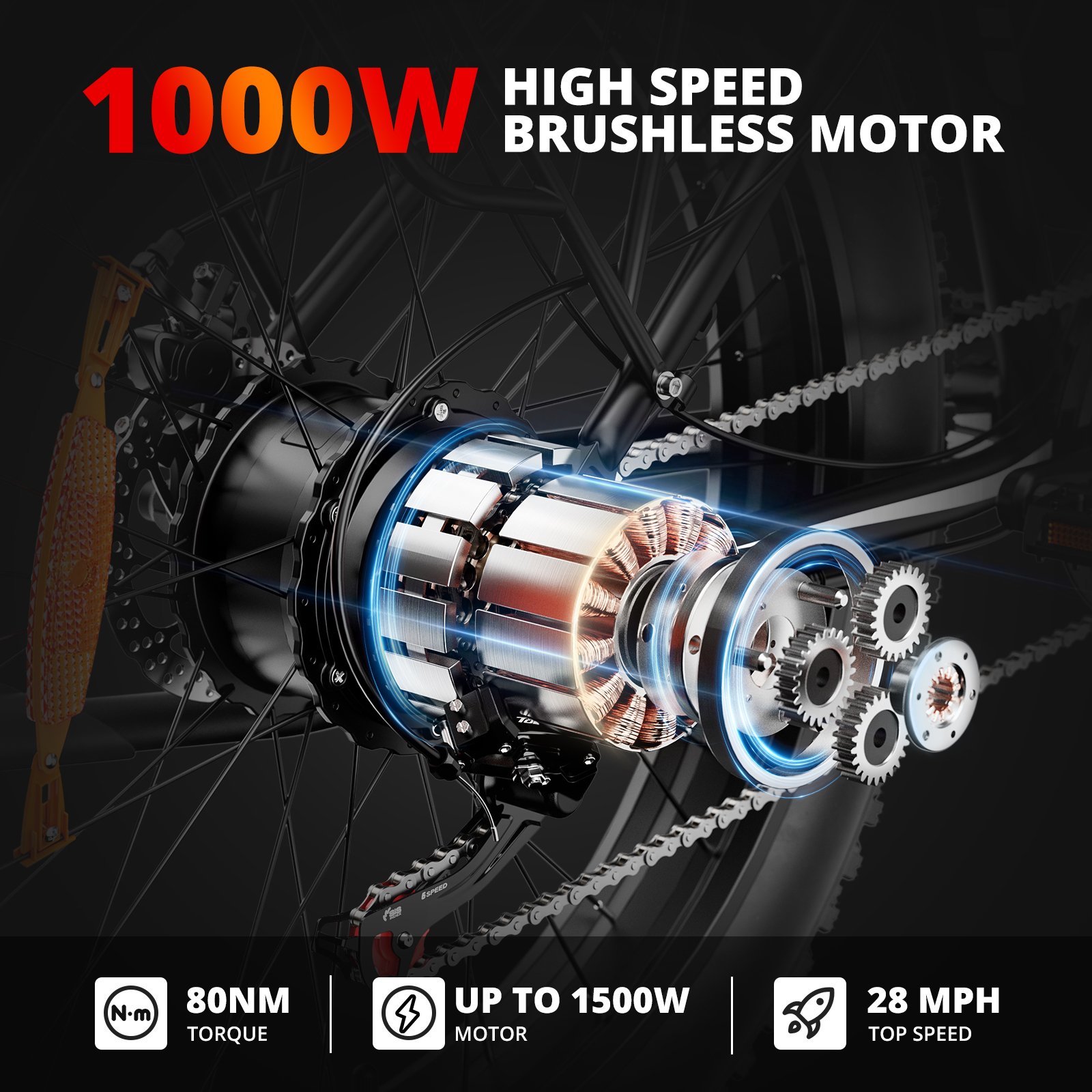 1000W electric mountain bike full suspension 20inch off road fat tire electric charging bikes electric bikes for men
