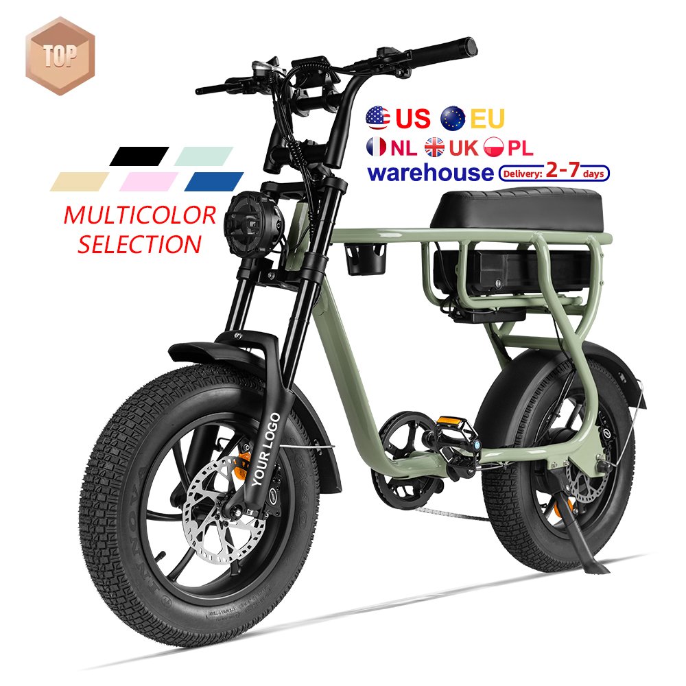 7GO EU Warehouse Fast Shipping 36V 15Ah 250W Motor with Integrated LED Lights Alloy aluminum Frame Electric City Bike