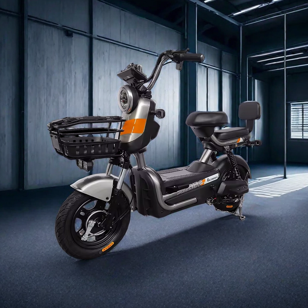 Urban Electric Bicycle 48V Wholesale Cheap Electric Scooter High Quality Electric Bicycle Long Life Copper 3-seater Bicycle