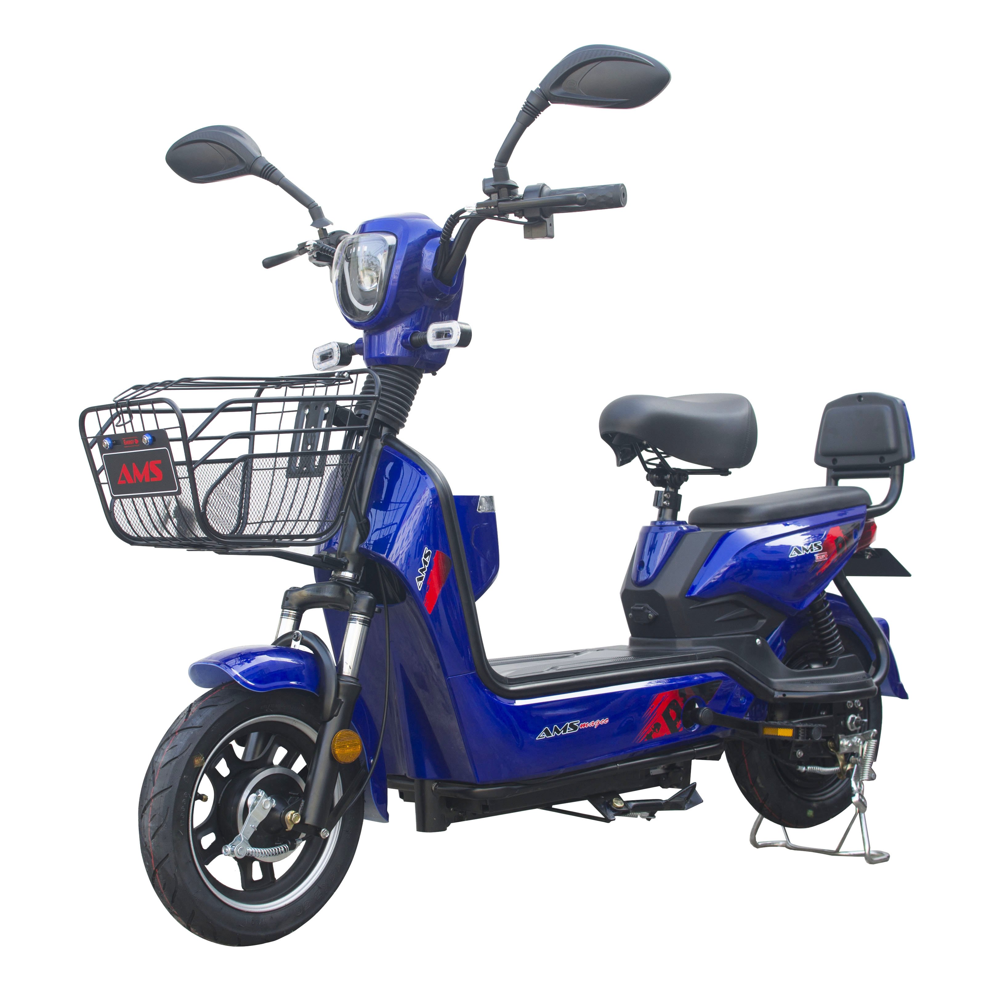 Factory Price Electric Moped 350W Electric Scooter 500W Electric City Bike 48V Electric Bicycle Bike With Booster