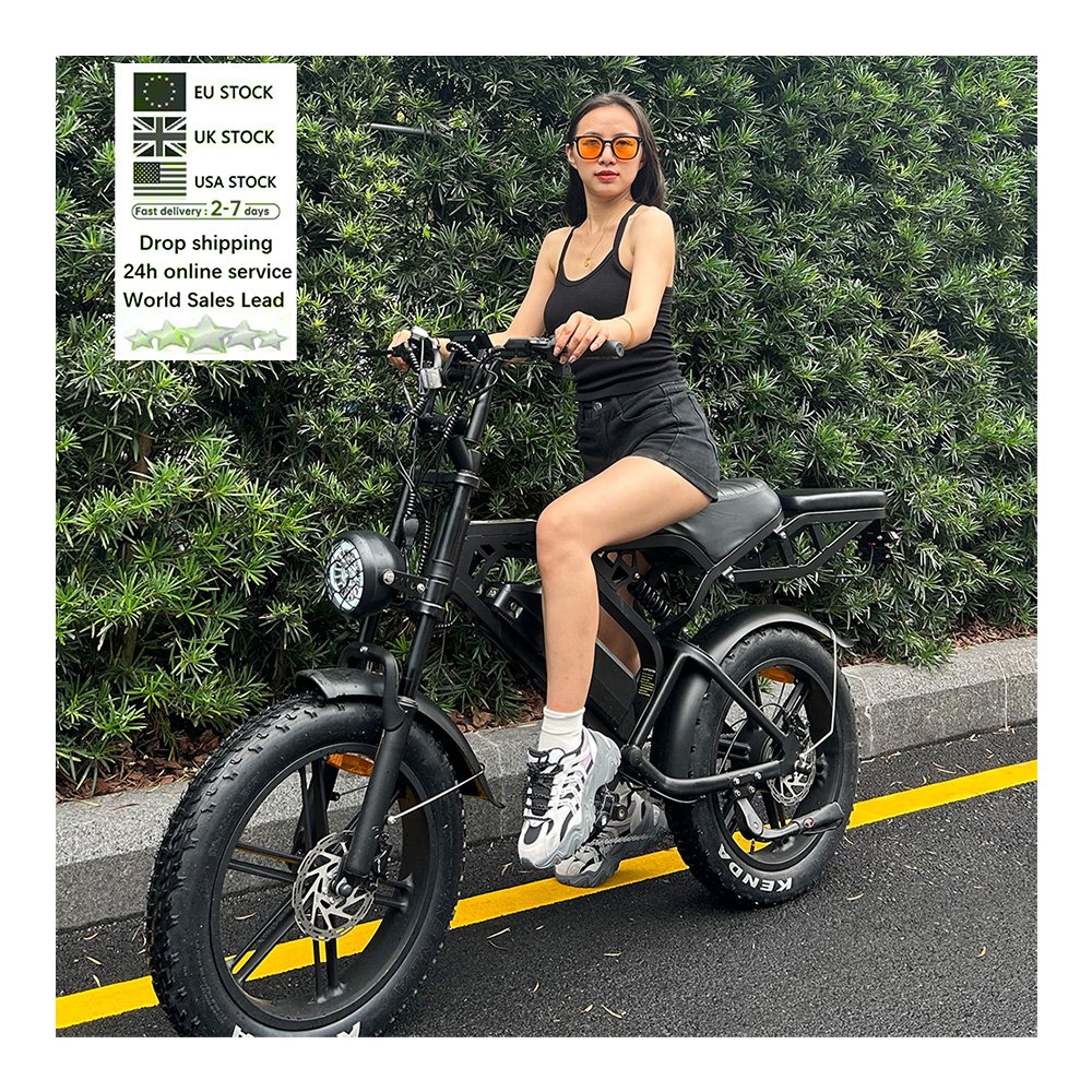 V20 e-bike Fat Tire 20inch Super Ebike Off-road bike sport Fatbike V20 Electric e bike City Electric mountain Bike 250W E-bike