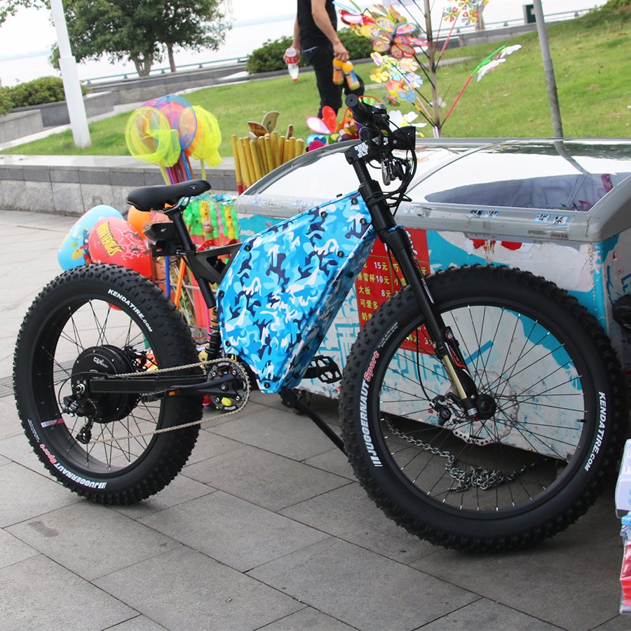 Professional 72v 5000w fat tire electric mountain bike bicycle enduro ebike for sale