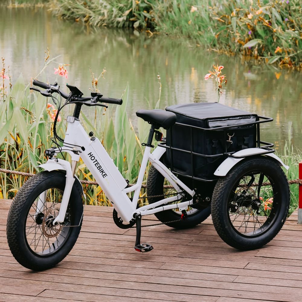 Mountain electric bicycle 24" 26" 3 Wheel electric tricycle cargo 250w Motor, electric tricycle for adult Removable 36V ebike