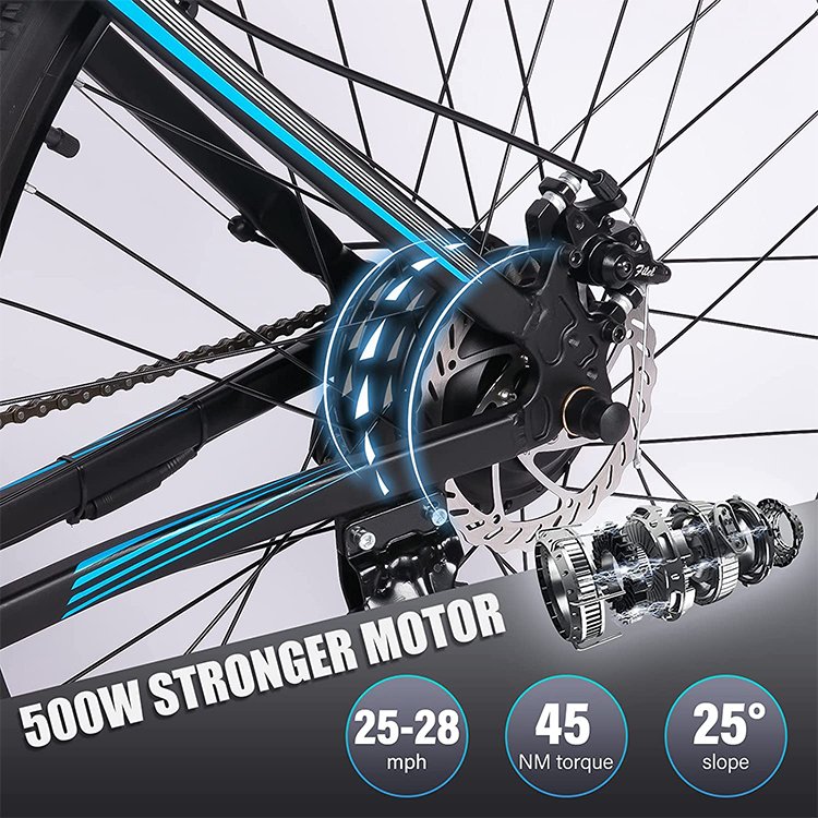 2020 Hottest Electric Bike Electric Bike 29'' Tire Aluminum Frame Electric Beach Cruiser Bike Electric Bicycle