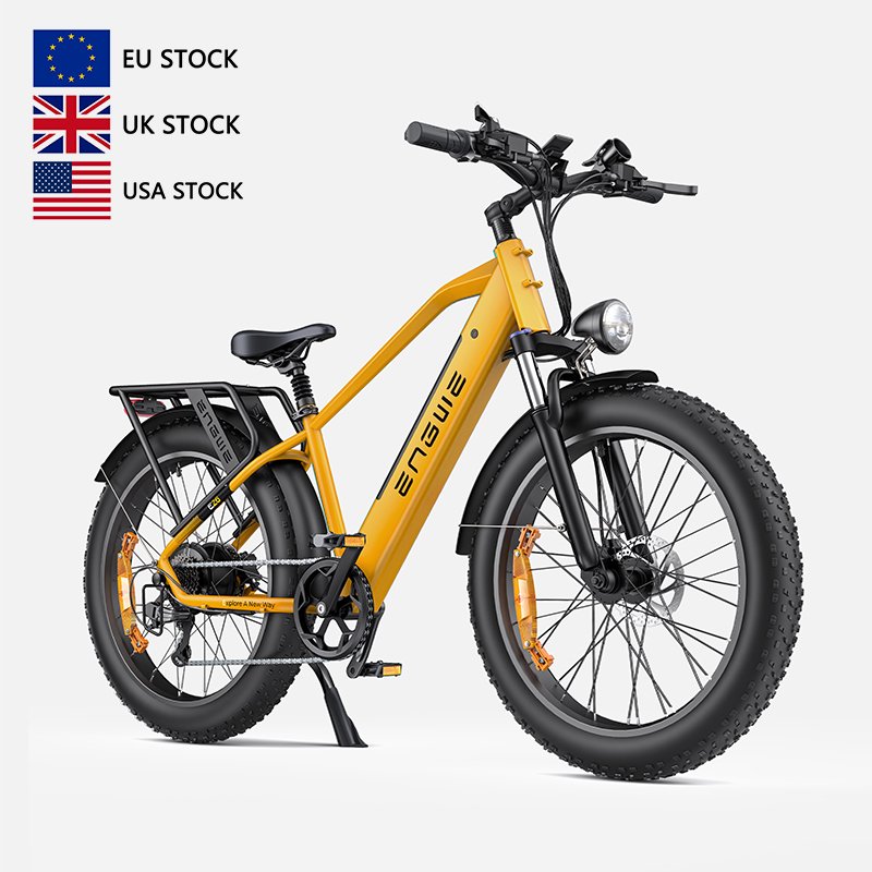 ENGWE E26-EU Male version Oil brake fat snow tires 250w 140KM on the market new Electric mountain bike 26*4.0 inch 48v16ah
