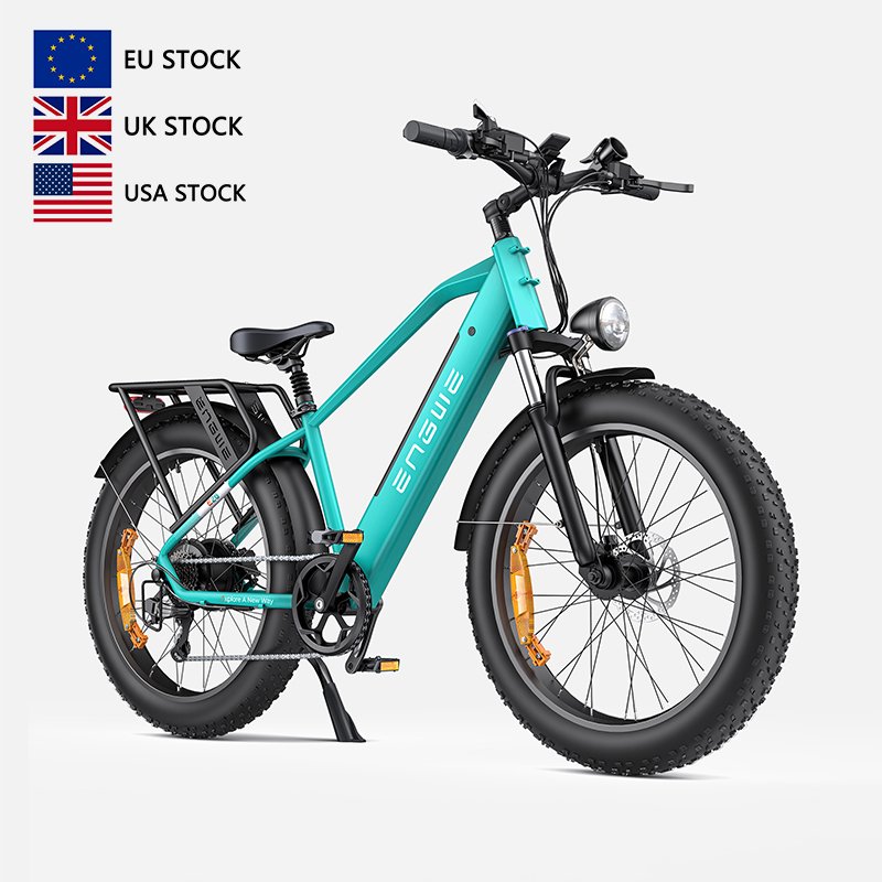 ENGWE E26-EU Male version Oil brake fat snow tires 250w 140KM on the market new Electric mountain bike 26*4.0 inch 48v16ah