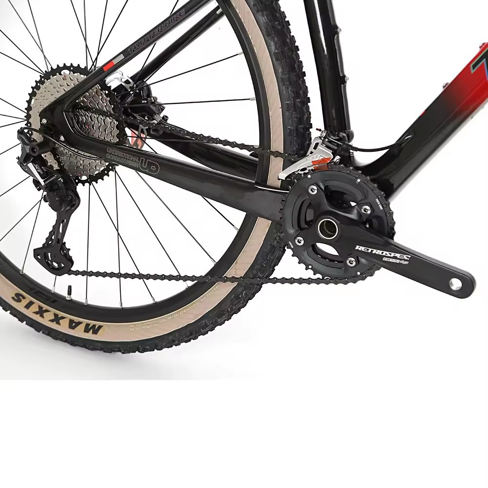 TWITTER high cost-effective popular carbon fiber mountain bike SX 12 speed 27.5 inch men's and women's full mountain bike set