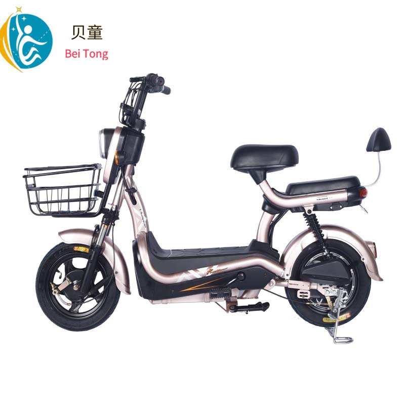 14inch Factory Wholesale Electric Bicycle 350w 48v Adult Electric City Bike Lead-Acid Battery Two-Wheeled Electric Scooter