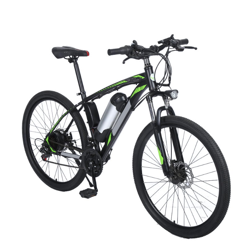 48V 500W 13AH 26 inch Power Assist Fat Tire e mtb bicycle full suspension Electric mountain Bike with dual motor