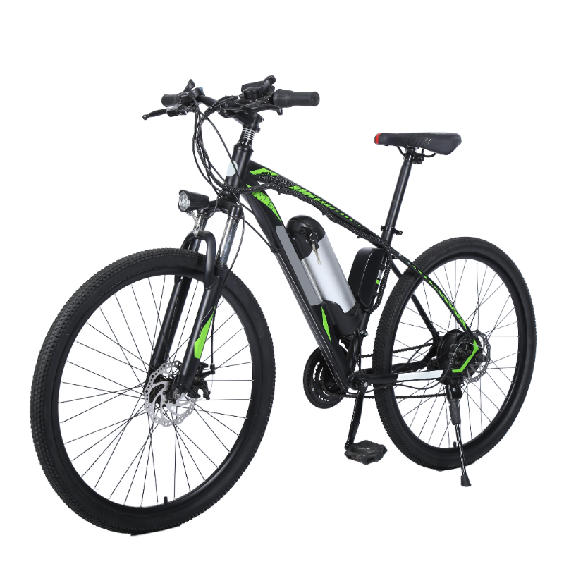 48V 500W 13AH 26 inch Power Assist Fat Tire e mtb bicycle full suspension Electric mountain Bike with dual motor