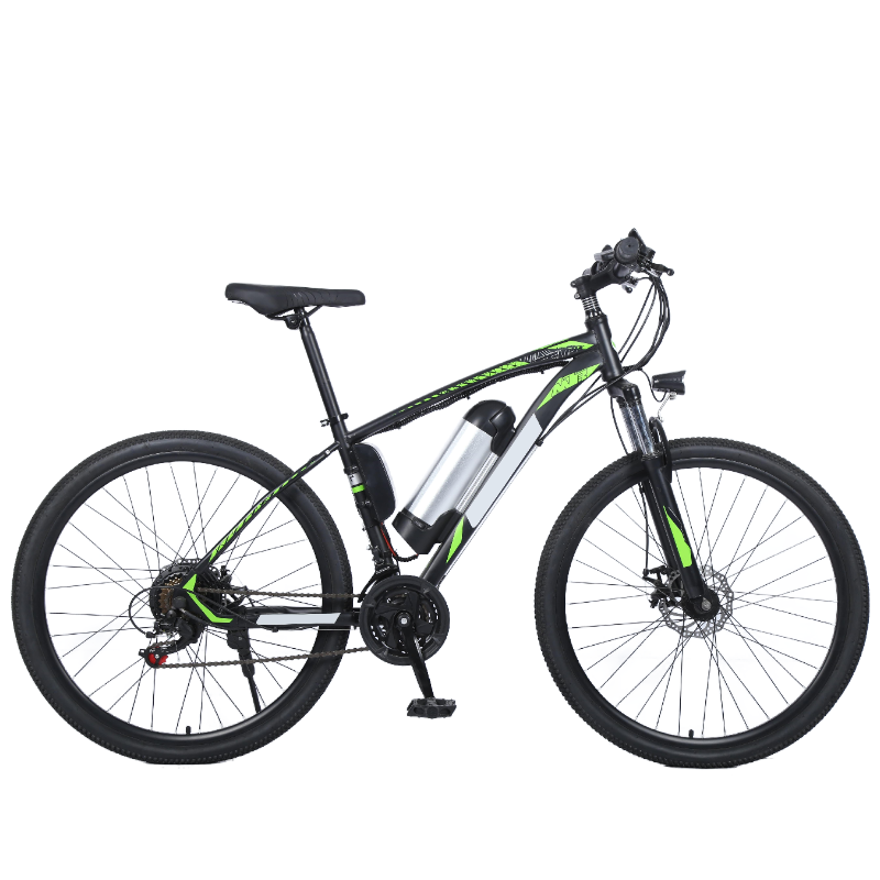 48V 500W 13AH 26 inch Power Assist Fat Tire e mtb bicycle full suspension Electric mountain Bike with dual motor