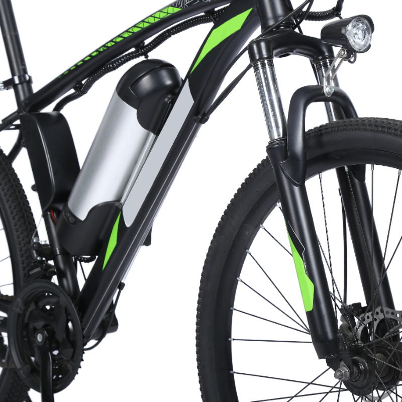48V 500W 13AH 26 inch Power Assist Fat Tire e mtb bicycle full suspension Electric mountain Bike with dual motor