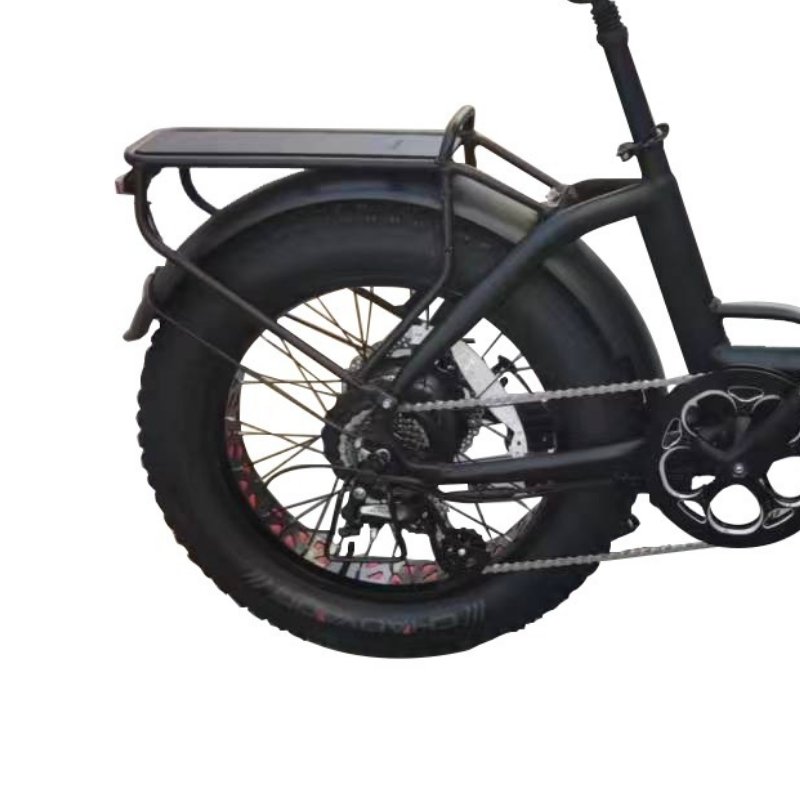 48V rear motor folding electric bicycle fat tire lithium battery electric bicycle for adults