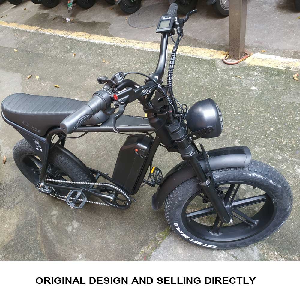 2024 hotsale fat tires 20inch 750w 1000w 48v 15ah 50km/h electric city road bike sending from china
