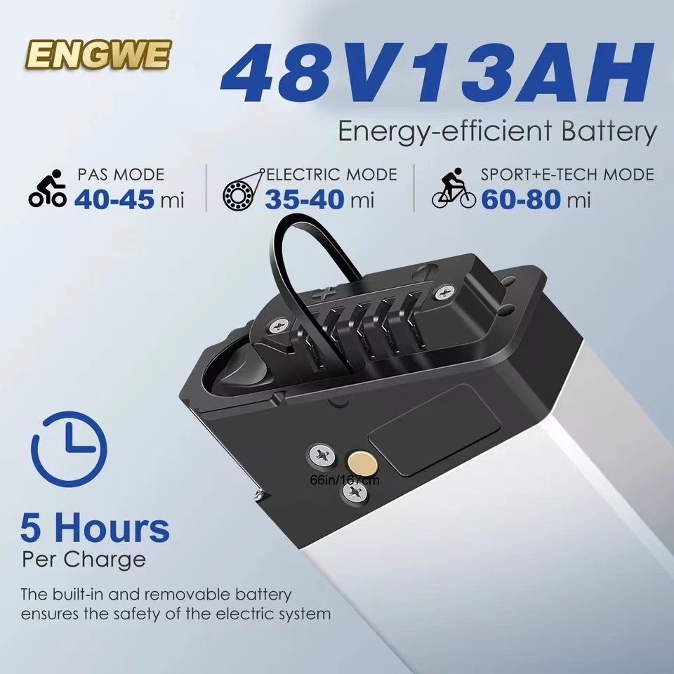 Cheap Dropshipping ENGWE 2023 Upgrade EP-2 PRO 48V13Ah 750W electric bicycle Fat tire electric Mountain Bike Road Bike