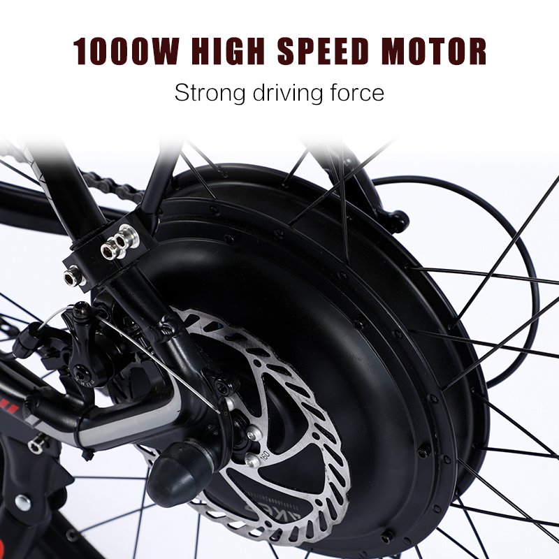 USA EU stock grade A+ Battery Fast Electric Mountain Bike 48V 13ah E Mtb 1000W big wheel 29inch Electronic Rear Hub Motor 1000W
