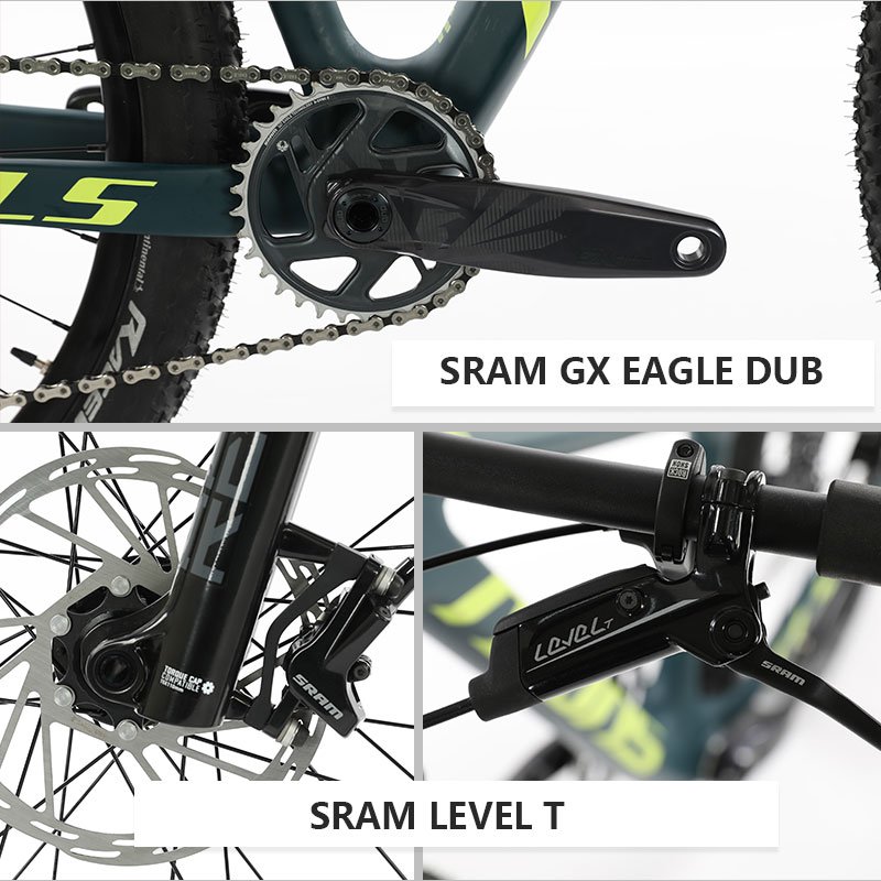 ALVAS SPIDER CLS Carbon Fiber GX Variable speed bike 12-speed 29 "general purpose mountain bike