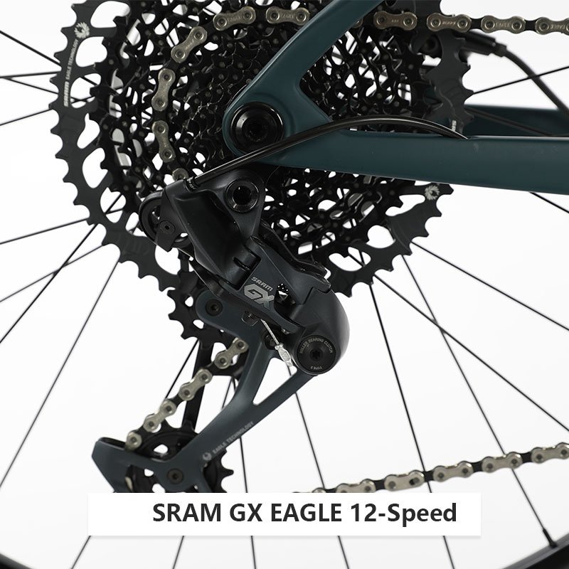 ALVAS SPIDER CLS Carbon Fiber GX Variable speed bike 12-speed 29 "general purpose mountain bike