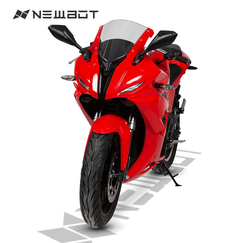 Newbot EEC COC Storm 3000W 72V 51Ah Red High speed Electric Motorcycle Motor Roller Sportbike Superbike