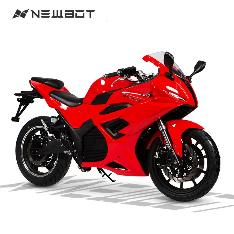 Newbot EEC COC Storm 3000W 72V 51Ah Red High speed Electric Motorcycle Motor Roller Sportbike Superbike