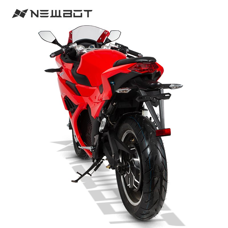 Newbot EEC COC Storm 3000W 72V 51Ah Red High speed Electric Motorcycle Motor Roller Sportbike Superbike