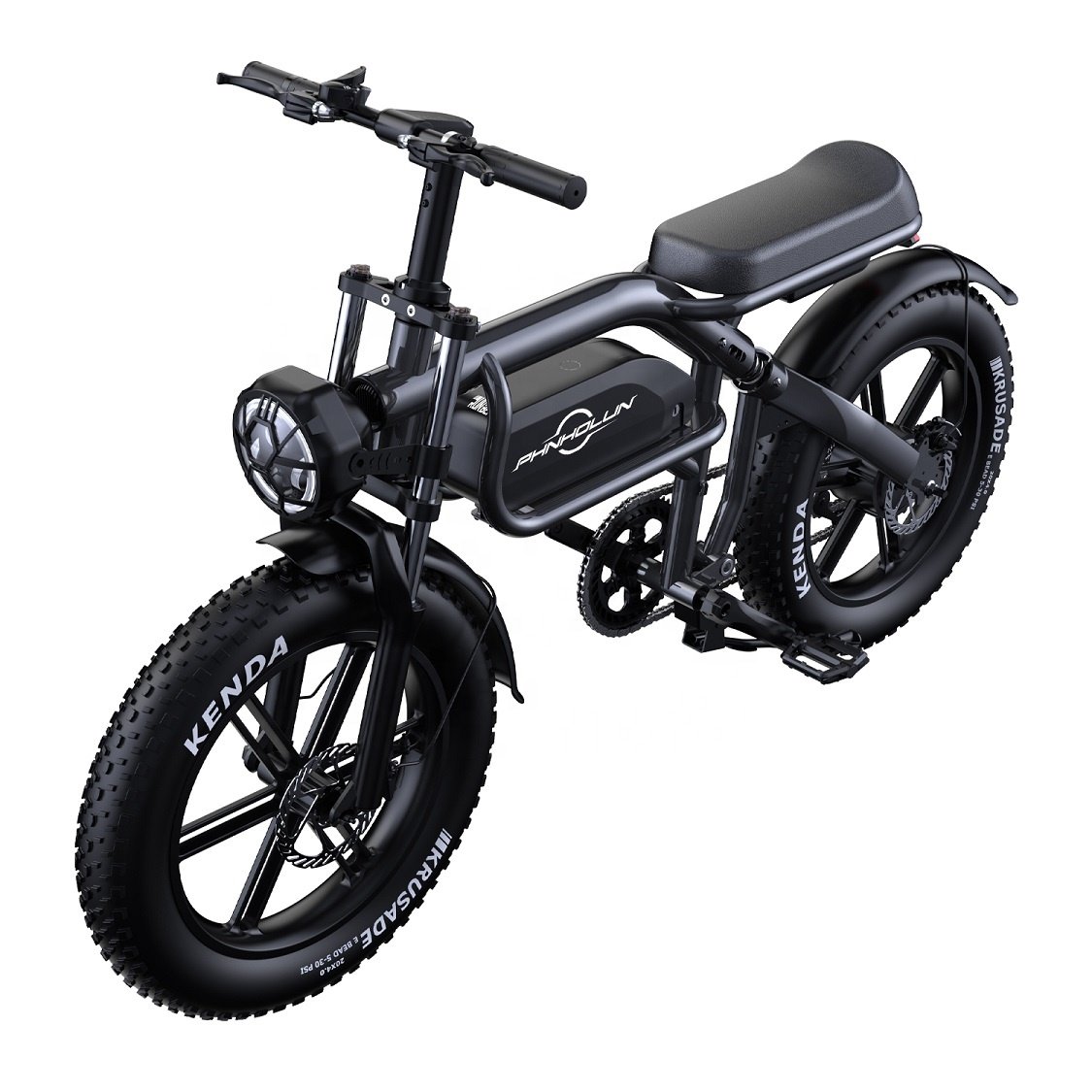 20 Inch Electric Fat Tire Mountain Dirt Bike Adult Motorcycle Electrical System City e bike MTB Long Range EU Warehouse 1000W
