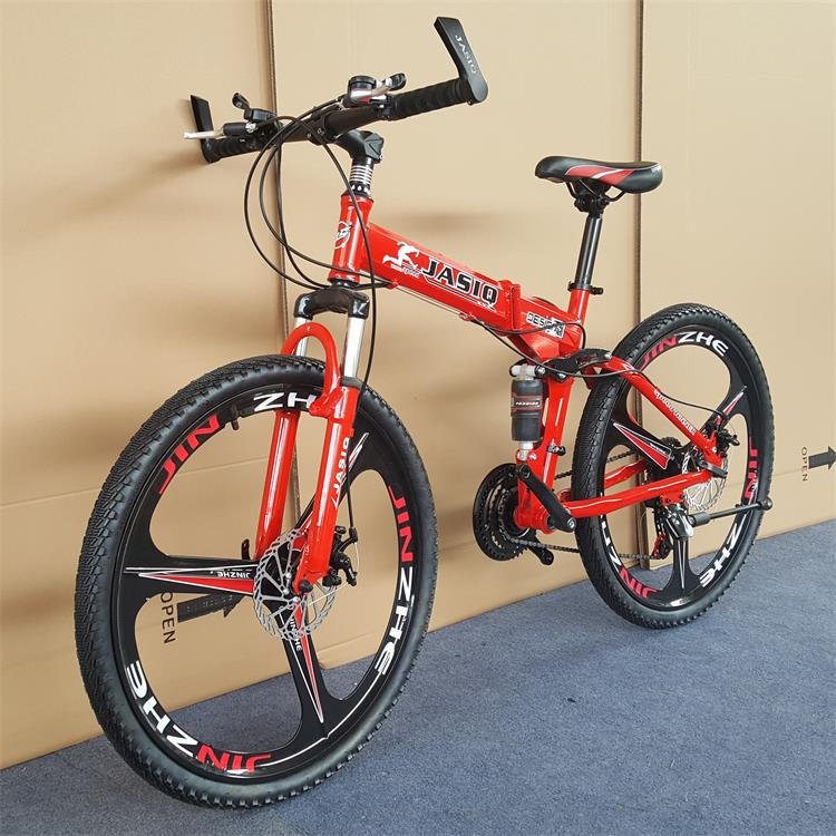 Adult Men and Womeadultding Shock Absorption Bicycle Wholesale 26 Inch Steel Chain HS Folding Car 26" Dirt Jump Mountain Bike 21