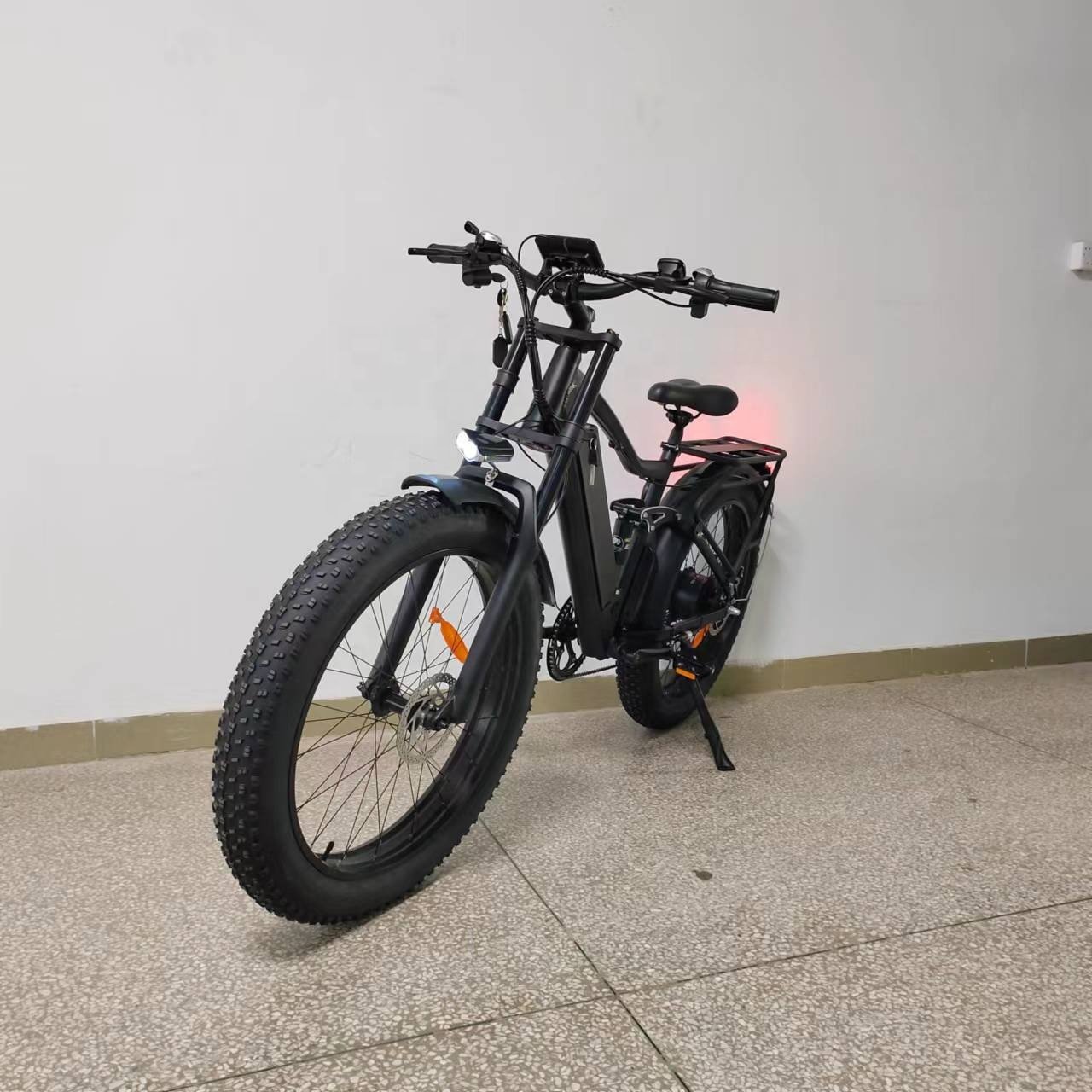 17.5Ah 48V Battery 26" EBike 1000W Bafang Motor Full Suspension Oil brake Fat Tire Electric Mountain Bike Fast Electric Bicycle