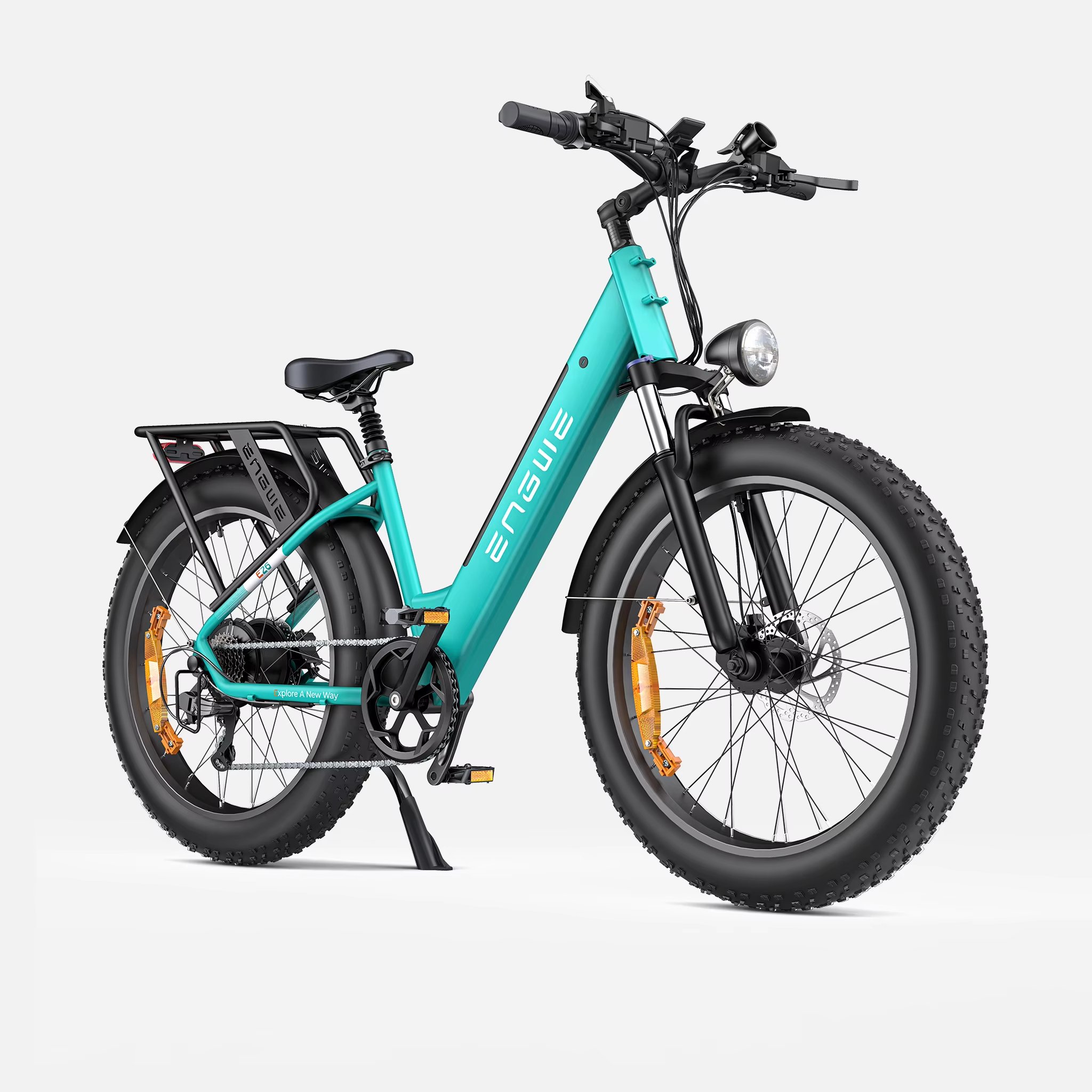 US Stock Engwe E26 ST 750W 26" Fat Bike Electric Trekking Bike 48V 16Ah E-bike E-Bike