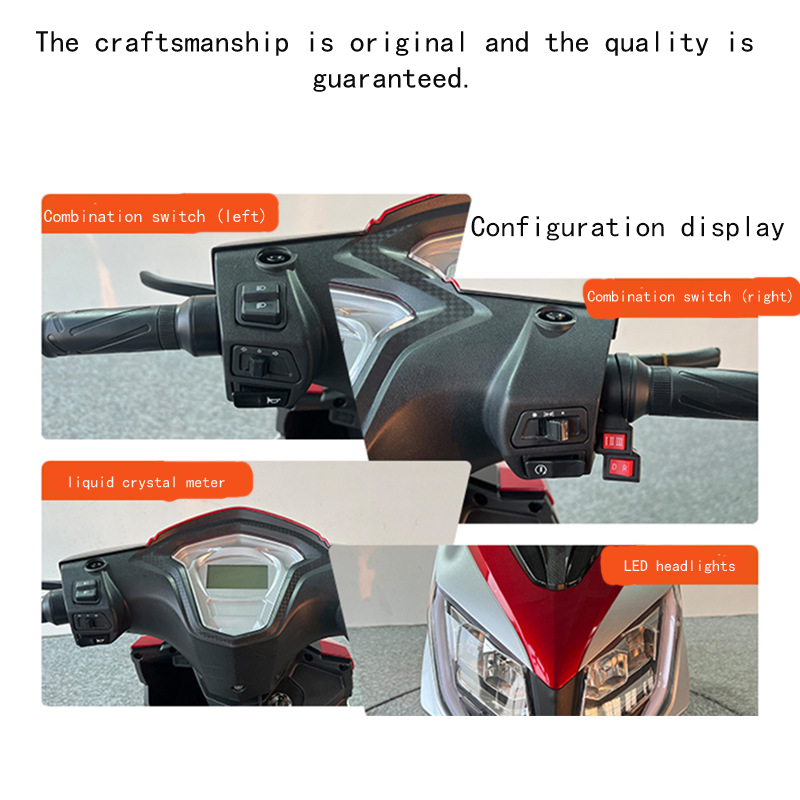 wholesale 1000W 1500W 2000W 3000W electric motorcycle scooter battery operated moped sports motorcycle