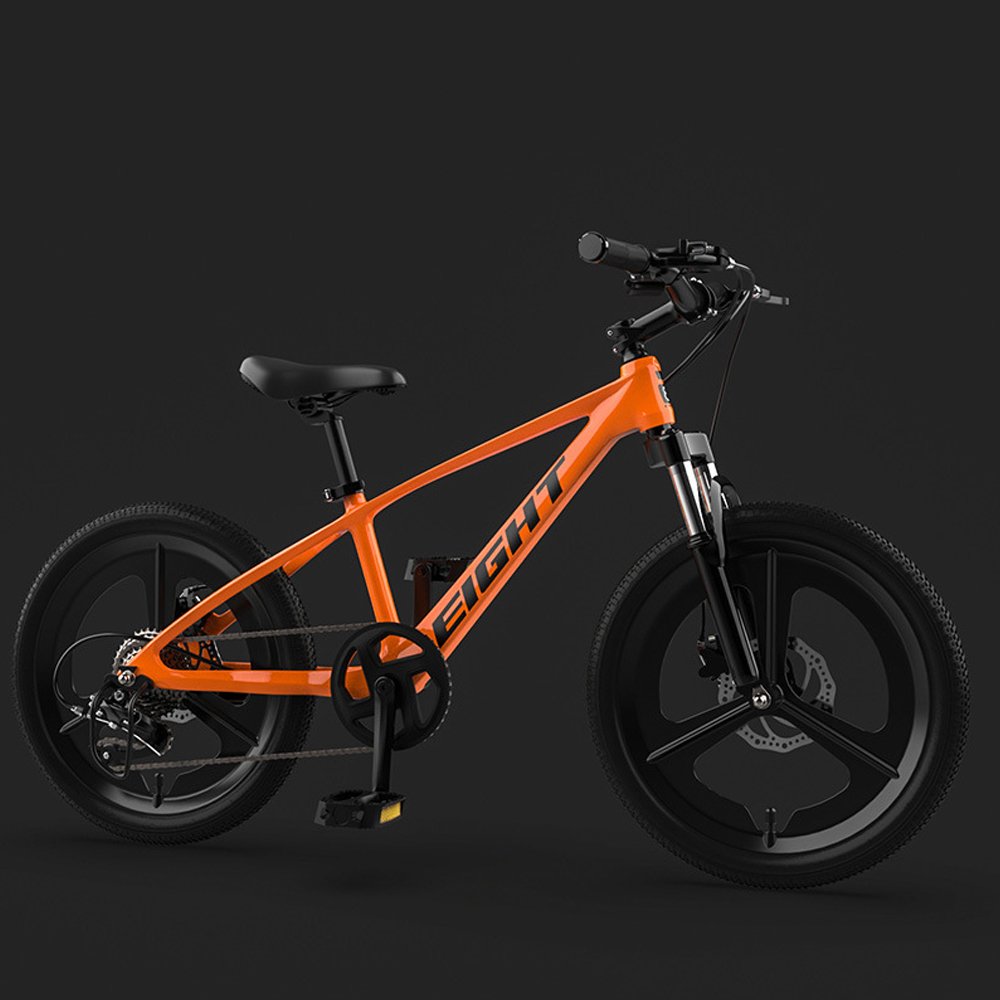 Factory wholesale kids bikes magnesium alloy mountain bike frame aluminum wheel hub front suspension mountain bike