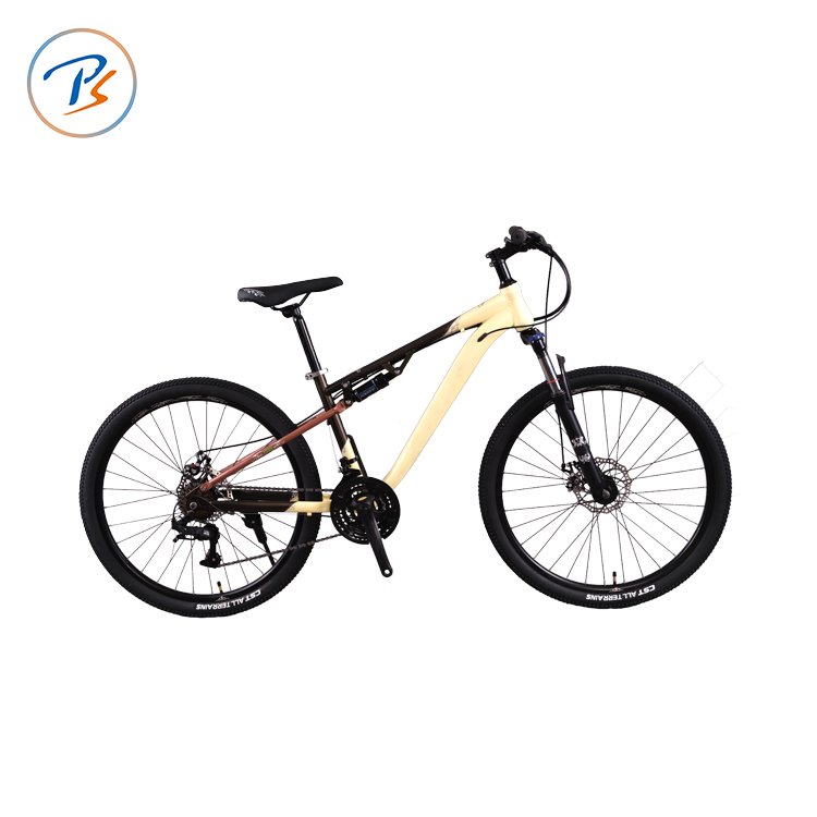 PUSAI Hot Selling High-Quality Mountain Bike 24-Inch High Carbon Steel Bike 24 Speed Dual Disc Brake