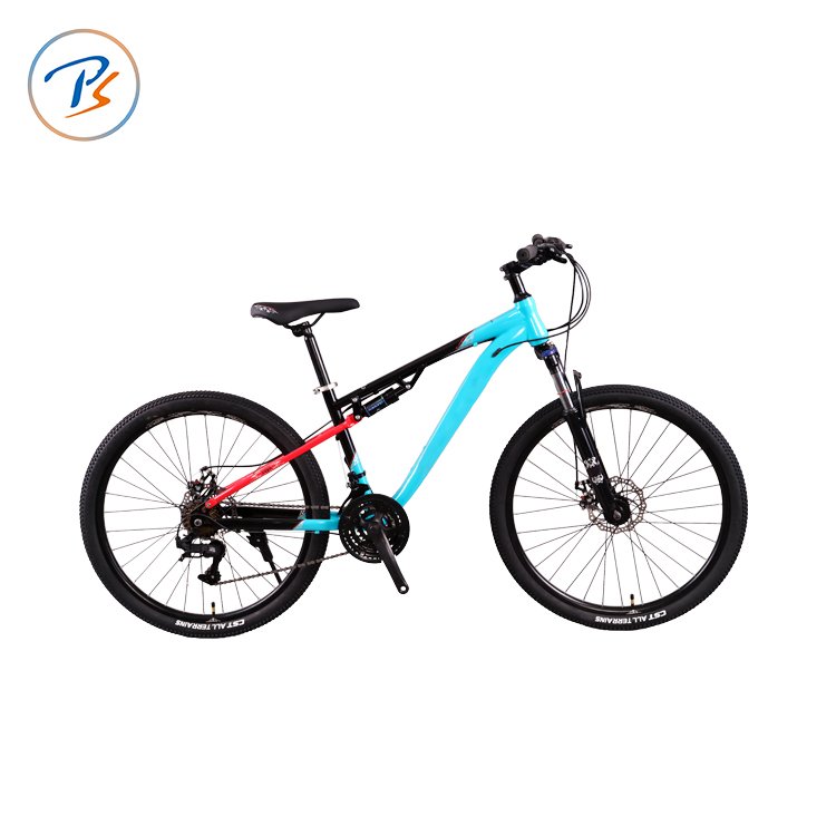 PUSAI Hot Selling High-Quality Mountain Bike 24-Inch High Carbon Steel Bike 24 Speed Dual Disc Brake