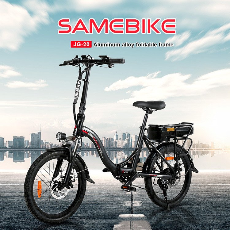 City Electric Bicycle 20 Inches Women Lithium Battery E Bike 