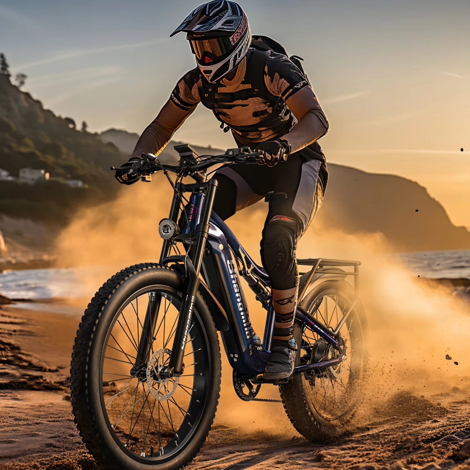 MX03 Electric Mountain Bike 48V500W Factory Direct Cheap Adult EBIKE with 17.5ah Lithium Battery Fat Tires Popular in China