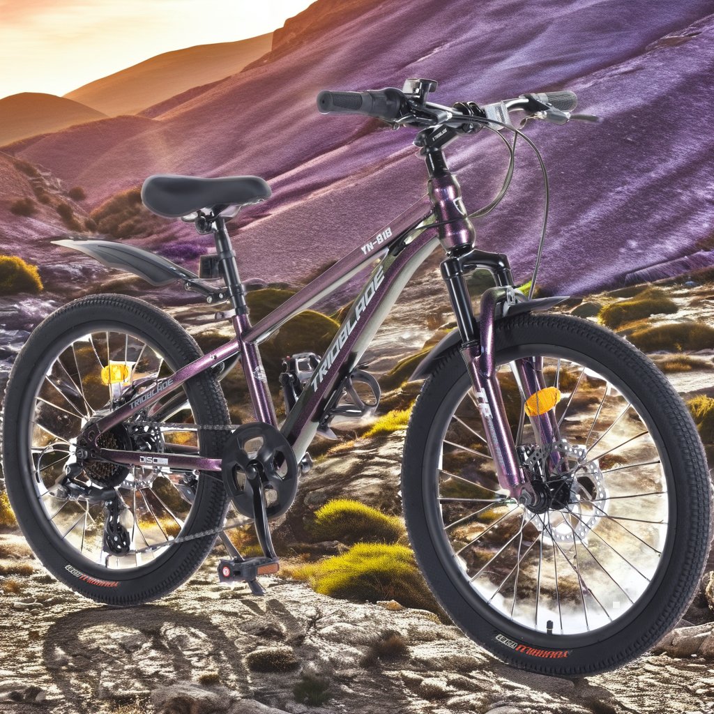 High Quality 20 Inch Velo 22 Inch MTB Bicycle Factory Price 7-speed Custom Full Suspension Bike with Steel 7 Speed Disc Brake 26