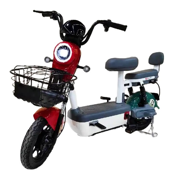 2024 New Electric Bike 48V 350W Small Electric Dirt Bike For Men And Women Two-Wheeled Electric Scooter Bike Clearance