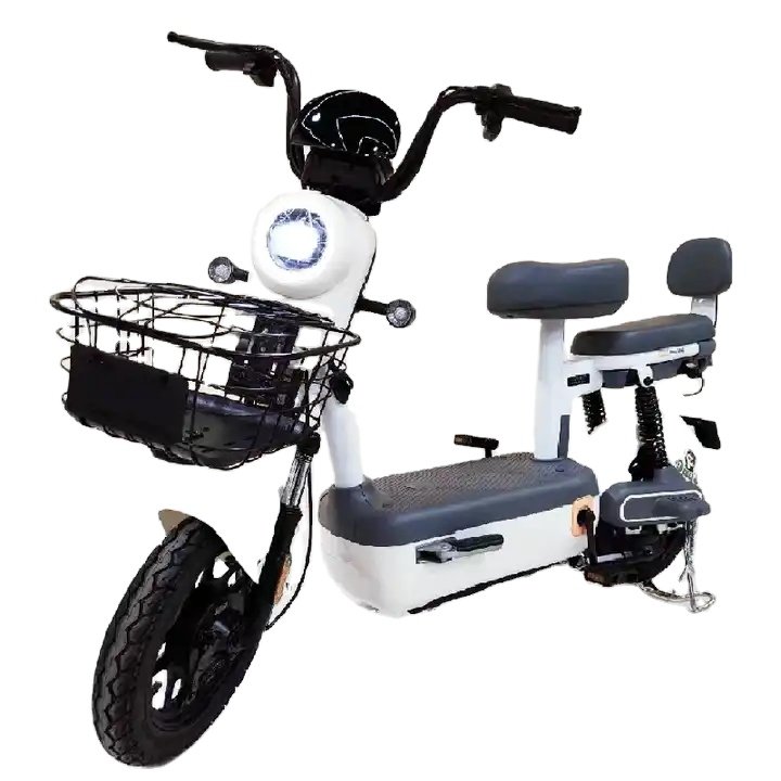 2024 New Electric Bike 48V 350W Small Electric Dirt Bike For Men And Women Two-Wheeled Electric Scooter Bike Clearance