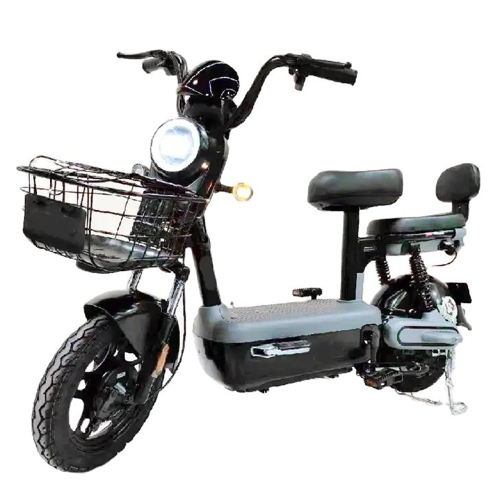 2024 New Electric Bike 48V 350W Small Electric Dirt Bike For Men And Women Two-Wheeled Electric Scooter Bike Clearance