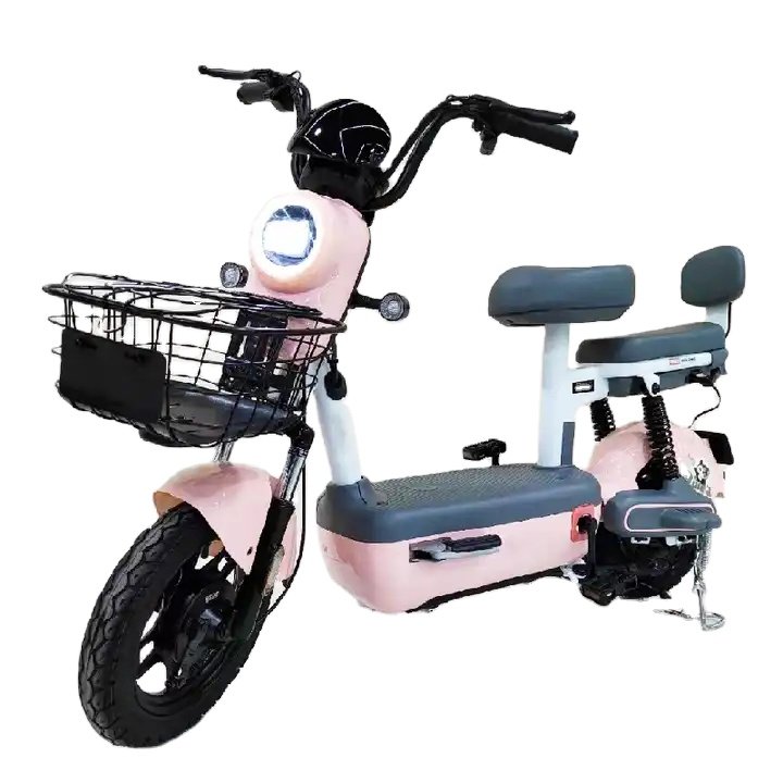 2024 New Electric Bike 48V 350W Small Electric Dirt Bike For Men And Women Two-Wheeled Electric Scooter Bike Clearance
