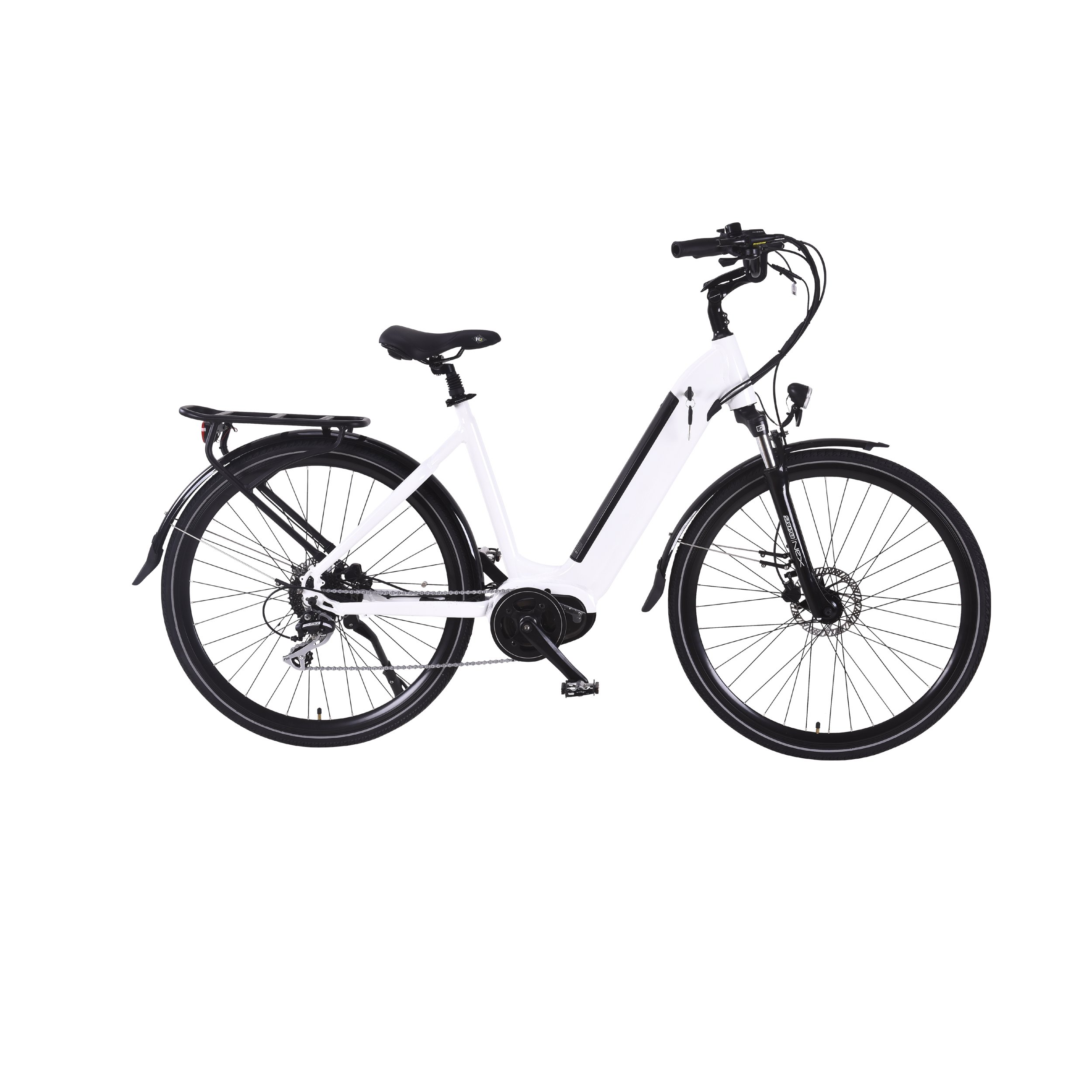 LOHAS Bafang M400 Mid Drive Motor Electric Bicycle Electric Mountain Bikes Lady Step Through Electric Bike